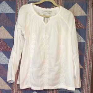 Covington peasant top